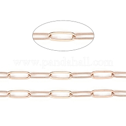Ion Plating(IP) 304 Stainless Steel Paperclip Chains&nbsp;STAS-K209-07RG