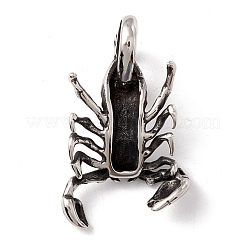 304 Stainless Steel Pendants&nbsp;STAS-M299-13AS