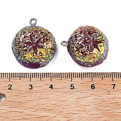 AB Color Resin Pendants&nbsp;RESI-C051-03C-P