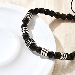 Brass Beaded Bracelets&nbsp;BJEW-Z094-03D