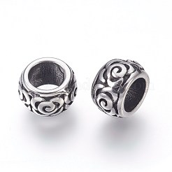 304 Stainless Steel Beads&nbsp;STAS-F195-075AS