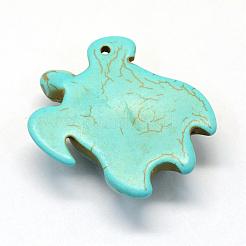 Synthetic Turquoise Pendants&nbsp;TURQ-S283-22