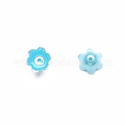 Spray Paint ABS Plastic Imitation Pearl Beads&nbsp;MACR-N013-001G