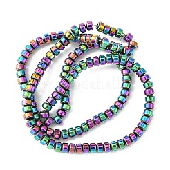 Synthetic Non-Magnetic Hematite Beads Strands&nbsp;G-H020-L03-11