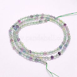 Natural Fluorite Beads Strands&nbsp;G-F596-32-3mm