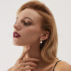 8Pcs 2 Colors Brass Clip-on Earring Findings&nbsp;KK-HS0001-56