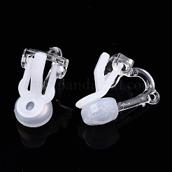 Plastic Clip-on Earring Findings&nbsp;FIND-R039-04