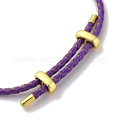 Adjustable Polyester Cord Braided Bracelets&nbsp;BJEW-Z085-01G-25