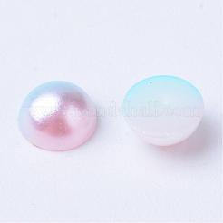 Imitation Pearl Acrylic Cabochons&nbsp;OACR-R063-8mm-02