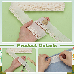 Cotton Ribbon&nbsp;OCOR-WH0111-65C