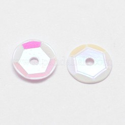 Plastic Paillette Beads&nbsp;LS-PVC-A002-4mm-09