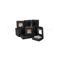 Paper Candy Storage Box&nbsp;CON-WH0084-96A-01