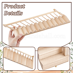 Wooden Floor Miniature Ornaments&nbsp;FIND-WH0270-676