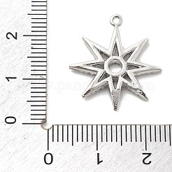 Brass Micro Pave Clear Cubic Zirconia Pendants&nbsp;KK-L228-13P