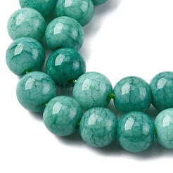 Ombre Effect Dyed Glass Beads Strands&nbsp;GLAA-T031-01O-09