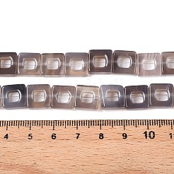 Natural Grey Agate Beads Strands&nbsp;G-N342-102B