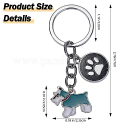 Alloy Enamel Keychains&nbsp;KEYC-SW00007-04