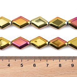 Electroplate Glass Beads Strands&nbsp;EGLA-B010-01A-FP01