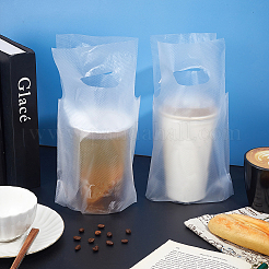 100Pcs HDPE Drink Carrier Packaging Bags for Delivery&nbsp;ABAG-WH0039-71A