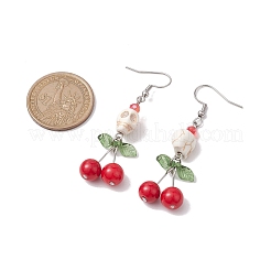 Glass Beads Earrings&nbsp;EJEW-TA00459