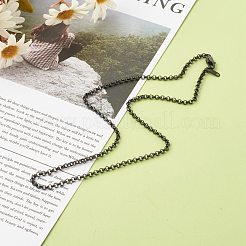 304 Stainless Steel Rolo Chain Necklaces&nbsp;NJEW-JN03568-02