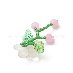 Glass Beaded Pendants&nbsp;PALLOY-MZ01156-01