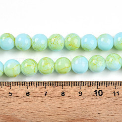 Baking Paint Glass Beads&nbsp;X1-DGLA-N003-10mm-C04