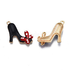 Rack Plating Alloy Enamel Pendants&nbsp;ENAM-T011-131B
