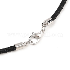Braided Leather Cords for Necklace Making&nbsp;NCOR-D002-17A