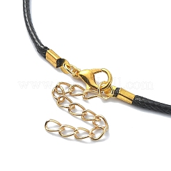 Alloy Enamel Dice Pendant Necklace with Polyester Cords&nbsp;NJEW-JN04515