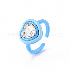 Spray Painted Brass Cuff Rings&nbsp;RJEW-N034-013-RS