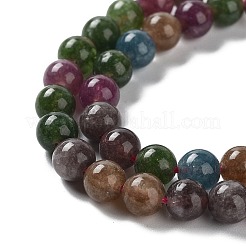 Dyed Natural Malaysia Jade Beads Strands&nbsp;G-G021-01A-02