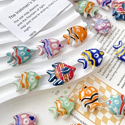Handmade Porcelain Beads&nbsp;PW-WG52263-M