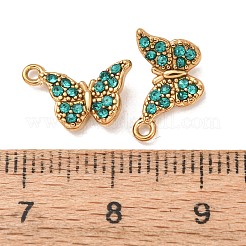 304 Stainless Steel Rhinestone Pendants&nbsp;STAS-L318-20G-01