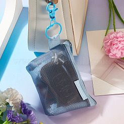 Nylon Mesh Zipper Wallets&nbsp;HJEW-TAC0186