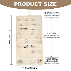 1Pc Non-Woven Fabrics Jewelry Hanging Bag&nbsp;AJEW-CP0007-97