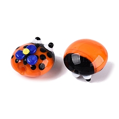 Handmade Bumpy Lampwork Beads&nbsp;LAMP-Q039-15B