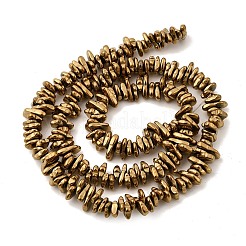 Synthetic Non-magnetic Hematite Beads Strands&nbsp;G-L613-H01-01G