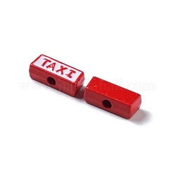 Spray Painted Alloy Bead&nbsp;PALLOY-H134-55