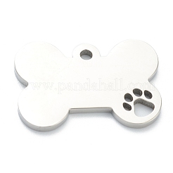 Tarnish Resistant 304 Stainless Steel Pet Pendants&nbsp;STAS-B016-04P