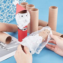 Paper Tube&nbsp;LS-DIY-WH0181-62B