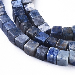 Natural Dumortierite Quartz Beads Strands&nbsp;G-D0020-04B