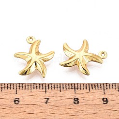 304 Stainless Steel Sea Animals Pendants&nbsp;STAS-N118-02G