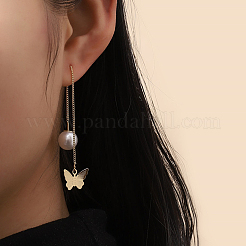 5 Pairs Rack Plating Brass Stud Earring Findings&nbsp;DIY-BBC0001-89