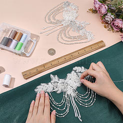 Flower Computerized Embroidery Ornament Accessories&nbsp;AJEW-WH0410-116B