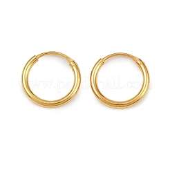 925 Sterling Silver Hoop Earrings&nbsp;STER-B008-01A-G