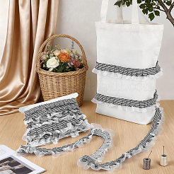 10Yards Polyester Lace Ribbon&nbsp;OCOR-PH0008-04A