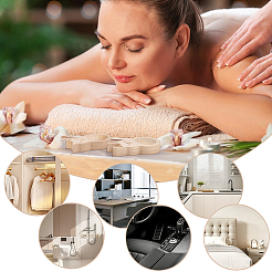 8Pcs 2 Style Beechwood Aromatherapy Diffuser Ornaments&nbsp;DJEW-PH0001-71