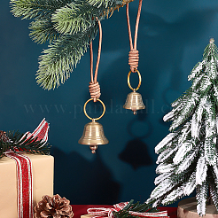 2Pcs Brass Bell Pendant Decoration&nbsp;AJEW-PH0006-96