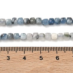 Natural Aquamarine Beads Strands&nbsp;G-B168-B02-4x4mm